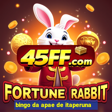 bingo da apae de itaperuna